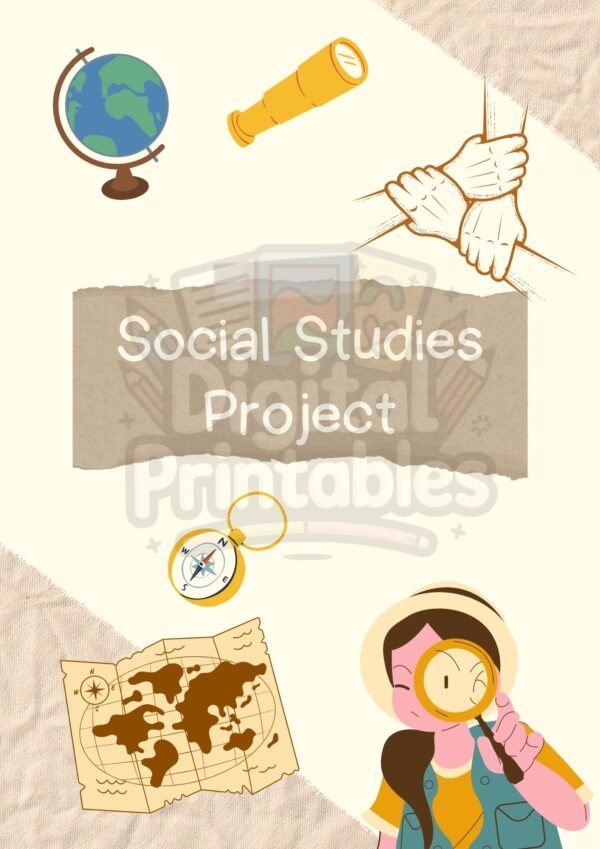 Social Studies Project Sheets - Image 7