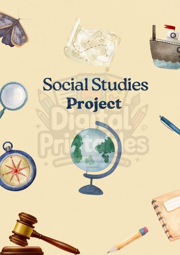 Social Studies Project Sheets - Image 21