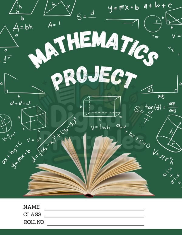 Math Project Sheets - Image 17