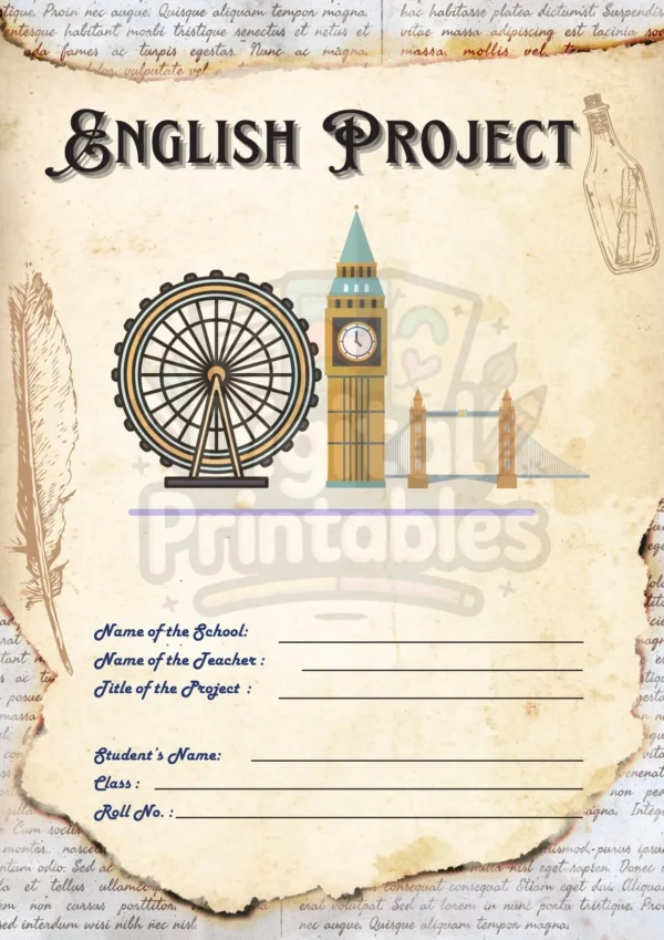 English Cover Projects