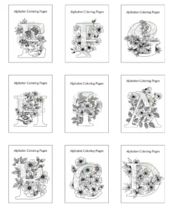 Alphabet Coloring Book