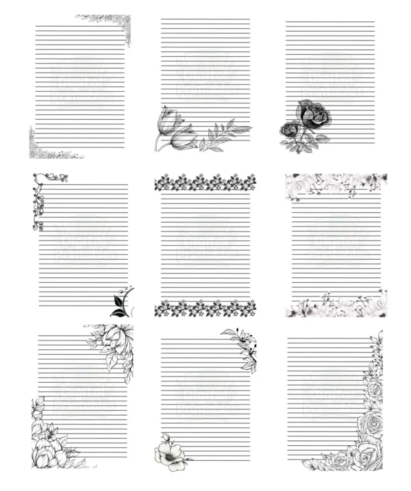 B&W paper design