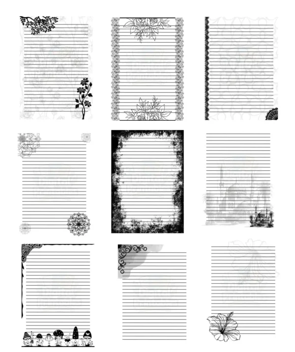 B&W paper design - Image 3