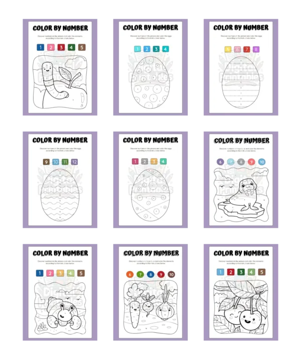 color by numbers