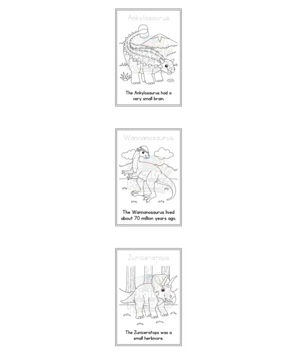 Dinosaurs Coloring Book