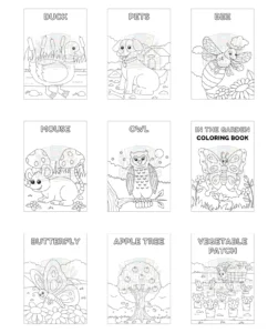 Garden Coloring Book