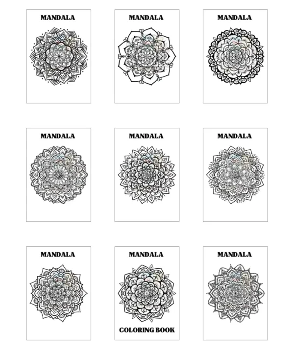 Mandala Coloring Book