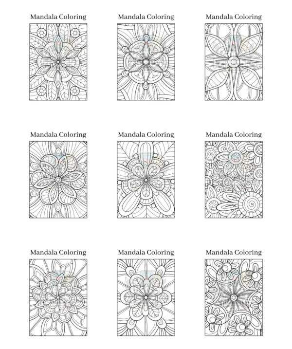 Mandala Coloring Book 2