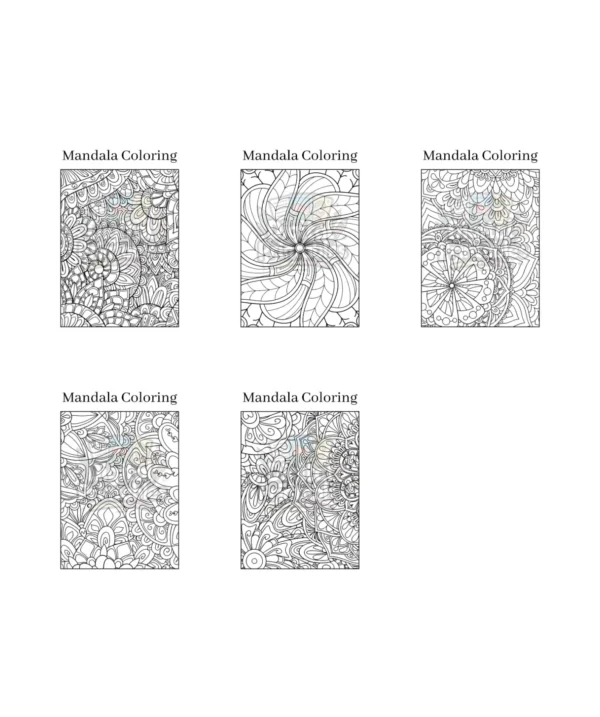 Mandala Coloring Book 2
