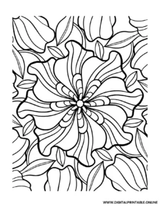 Stress Relief Coloring Page-2