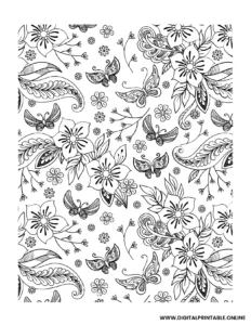 Stress Relief Coloring Page-3